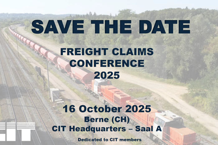 CIT Freight Claims Conference on 16 October 2025 in Berne